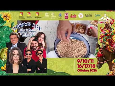 34^ Sagra della Mostarda e del Ficodindia.9 - 10 - 11 / 16 - 17 - 18 Ottobre 2026 Militello
