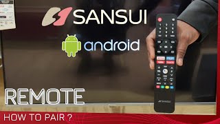 How to Pair Sansui Android TV Remote control | Sansui TV screenshot 2