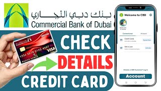 How to Check Credit Card Details on CBD Mobile App