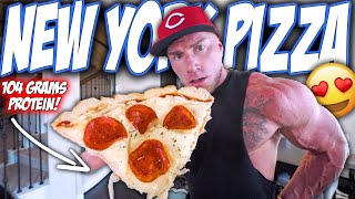 HIGH PROTEIN NEW YORK STYLE PIZZA! | The Only Pizza Recipe I Eat For Weight Loss!