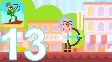 Bowmasters - Gameplay Walkthrough Part 13 - Dr. Sick (iOS, Android)