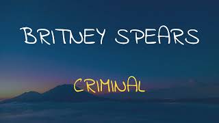 🎧 BRITNEY SPEARS - CRIMINAL (SPEED UP + REVERB)