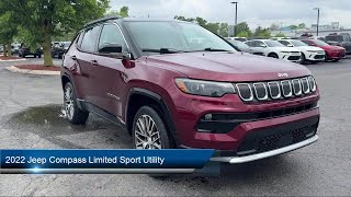 2022 Jeep Compass Limited Sport Utility Toledo  Carleton  Sylvania  Temperance  Petersburg  Oregon