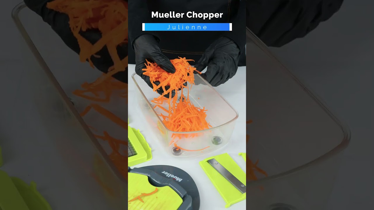 Mueller Pro-Series 10-in-1, 8 Blade Vegetable Slicer & chopper Review 