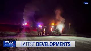 Man charged with Arson after fire injures two in Owego