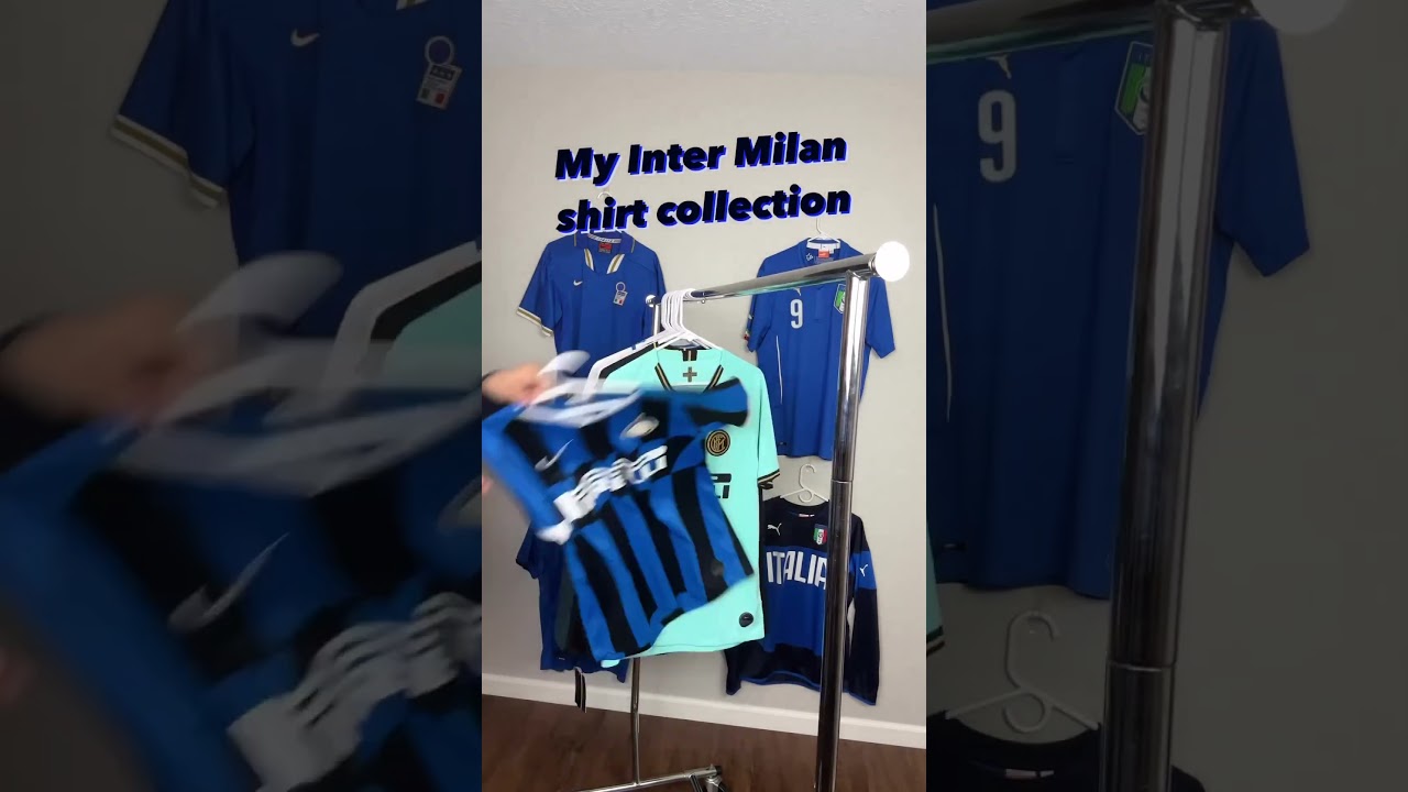 🔵 ⚪️ MY INTER MILAN SHIRT COLLECTION 😍