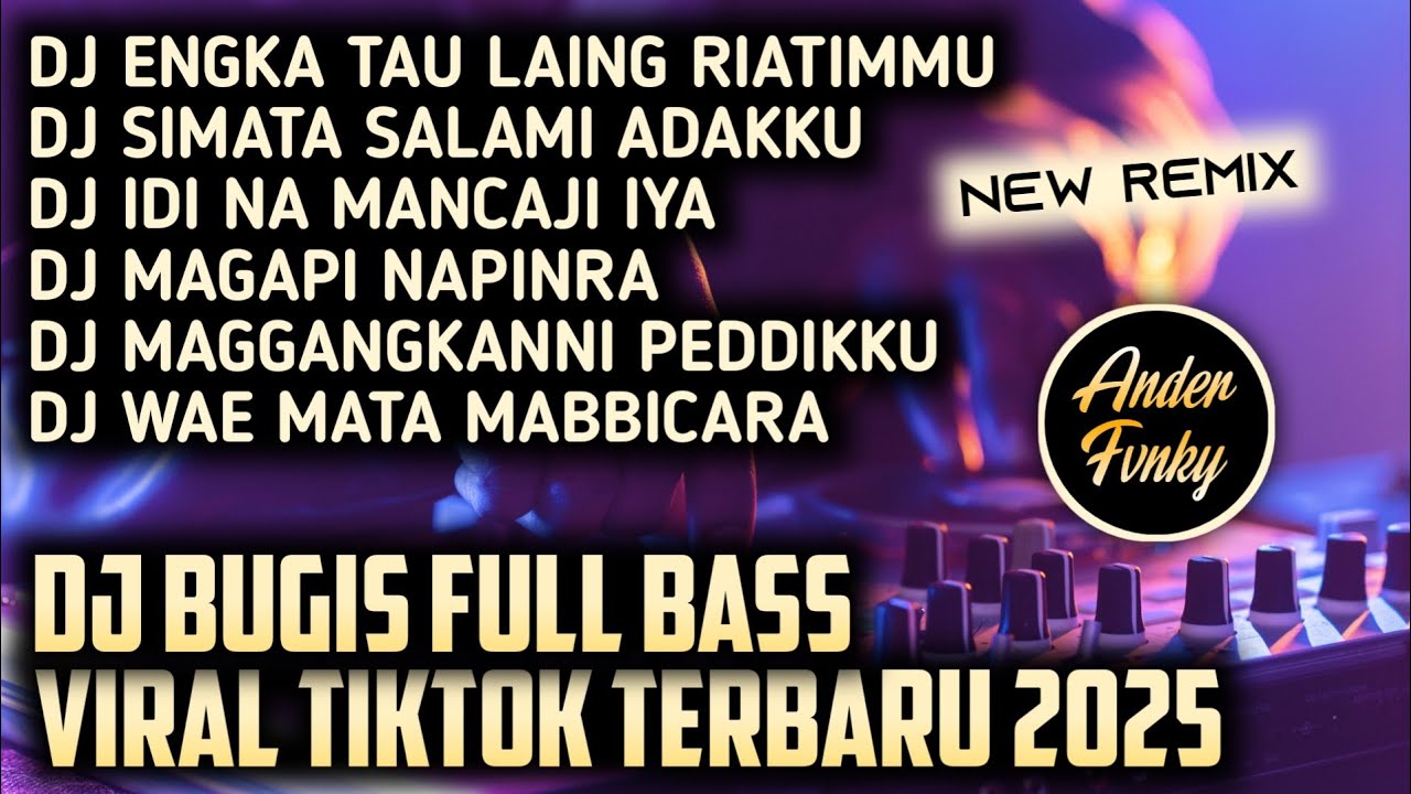 DJ BUGIS FULL ALBUM - DJ BUGIS TERBARU 2025 FULL BASS VIRAL TIKTOK (VOL 2)