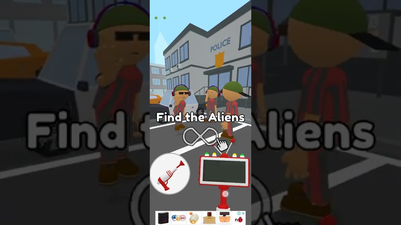 Find The Alien Level 15 👍😀👍😀