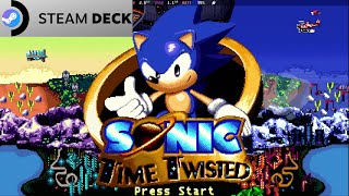 Sonic Time Twisted Fangame On Steam Deck!