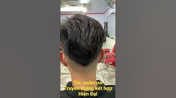 Tóc Undercut truyền thống kết hợp hiện đại