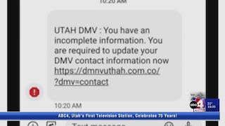 Get a text about updating your DMV info Don’t open the link