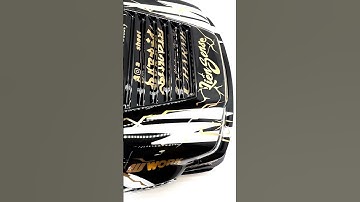 All made with paint. Customizing RC drift bodyshells with airbrushing techniques