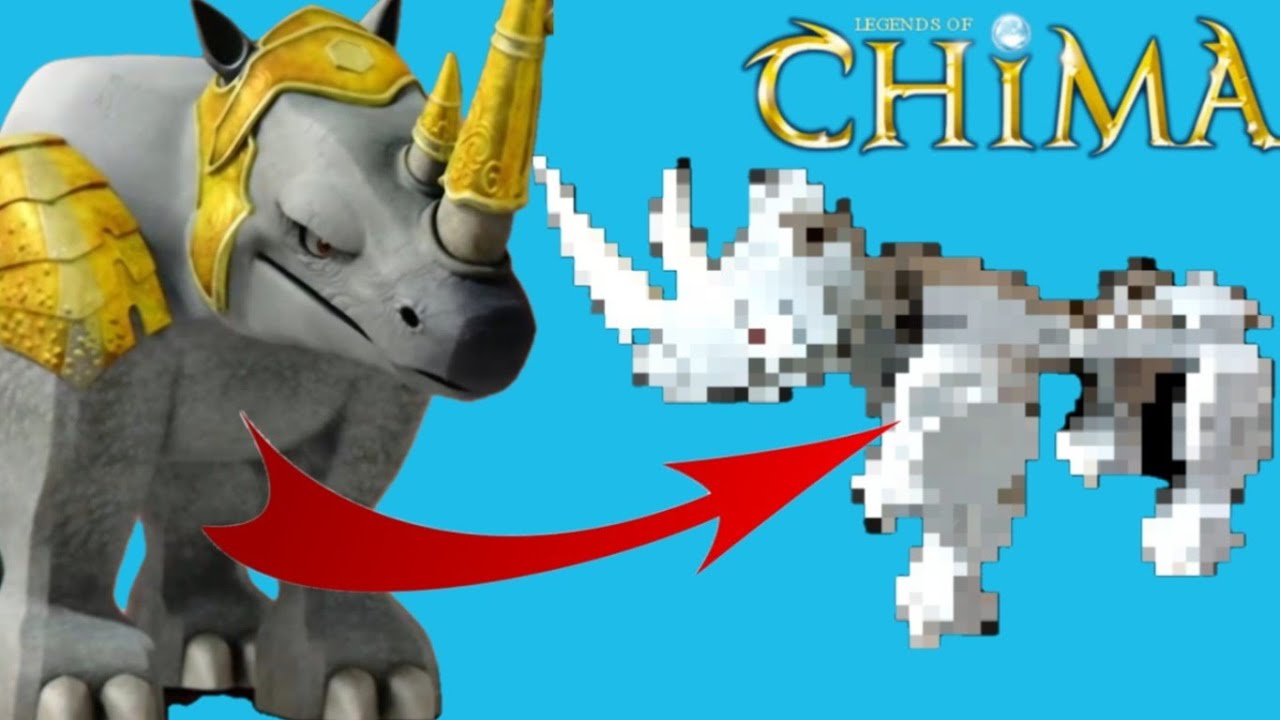 CUSTOM Lego Chima RHINO Legend Beast | Lion Soldier - YouTube