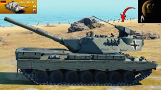 Leopard 2K.mp4 - War thunder mobile
