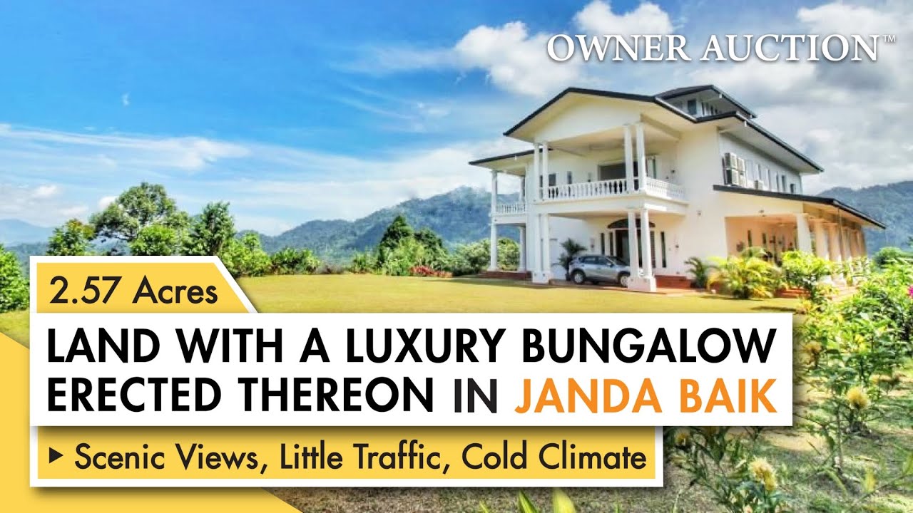 [Sold via Owner Auction™] Spacious Land With A Luxury Bungalow Erected Thereon in JANDA BAIK