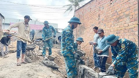 Sư đoàn  375, QC PK-KQ thực hiện "Chiến dịch Quang Trung thần tốc" xây nhà giúp dân ở Đắk Lắk