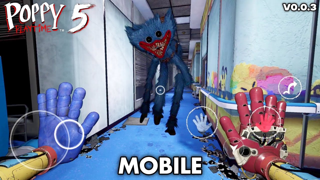 Poppy Playtime Chapter 5 Mobile FanGame V0.0.3 - Full Gameplay