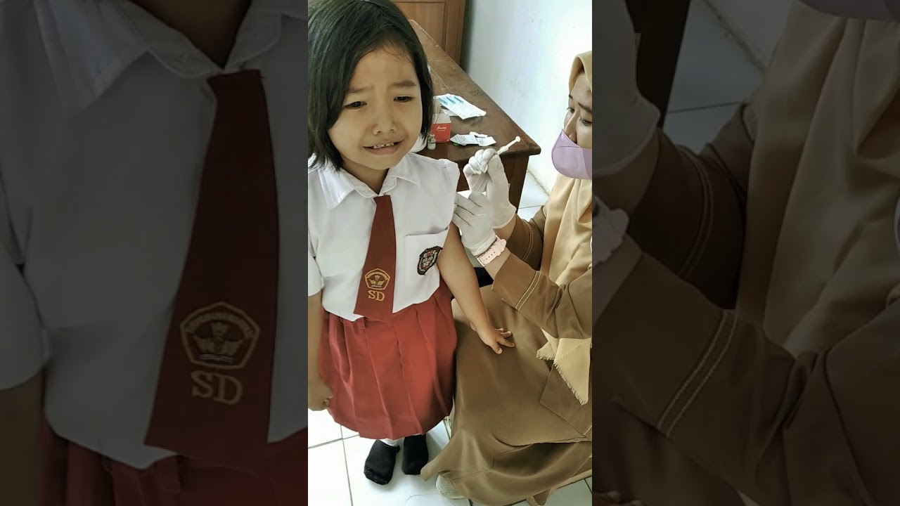 Filter lucu IMUNISASI ANAK SD😁