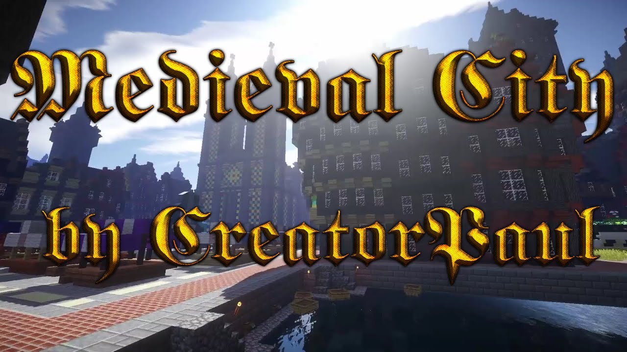 Medieval City - Minecraft Map Trailer - YouTube