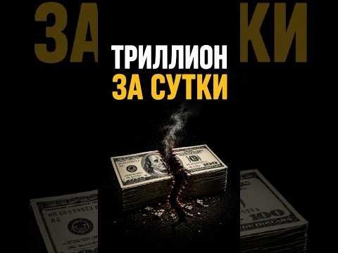 МИНУС $1 ТРИЛЛИОН ЗА СУТКИ