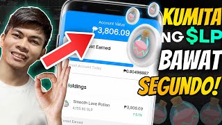 EARNING SLP EVERY SECONDS & EARN UP TO 90% YIELD ON YOUR CRYPTO USING THIS APP screenshot 3