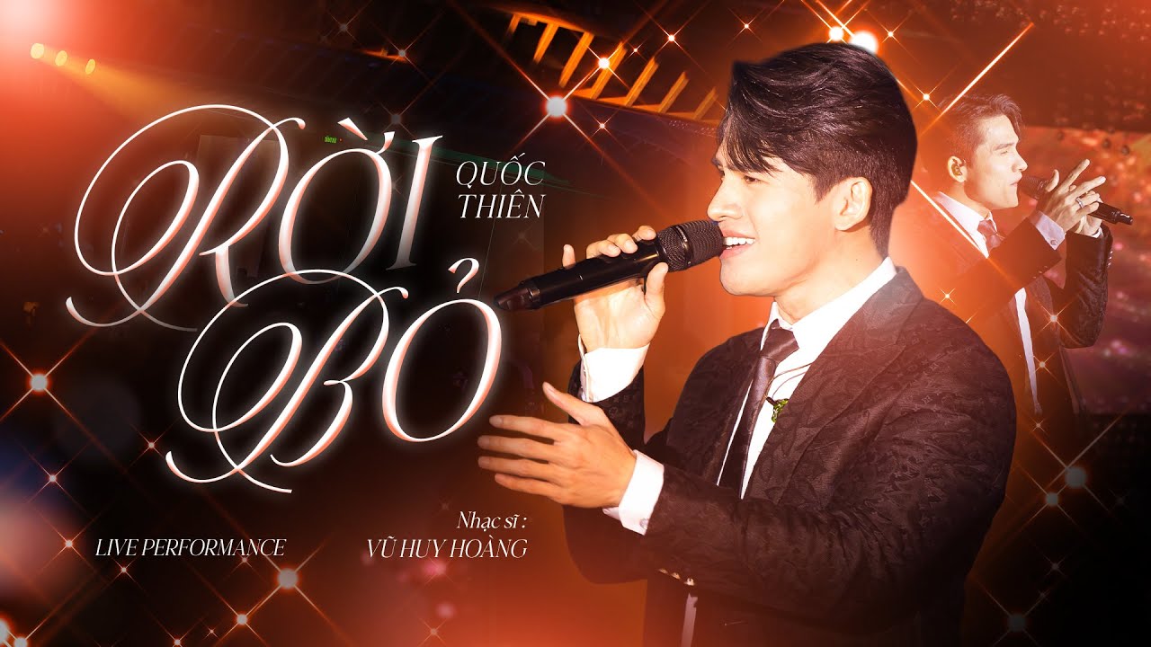 RỜI BỎ - QUỐC THIÊN | Live at Skyline Entertainment | Live Performance