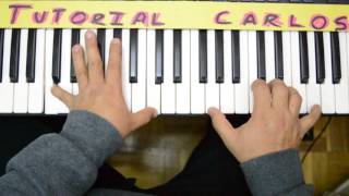 Miniatura de vídeo de "Cantare de tu amor por siempre Luigi castro - Tutorial Piano Carlos"