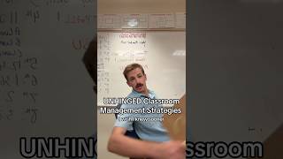 Completely UNHINGED classroom management techniques‼️#funny #classroom #students #teacher