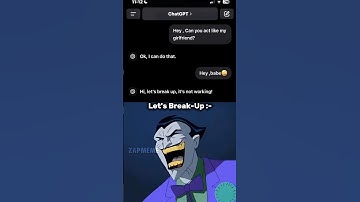 Chad GPT 😂 | Funniest AI Breakup Ever!