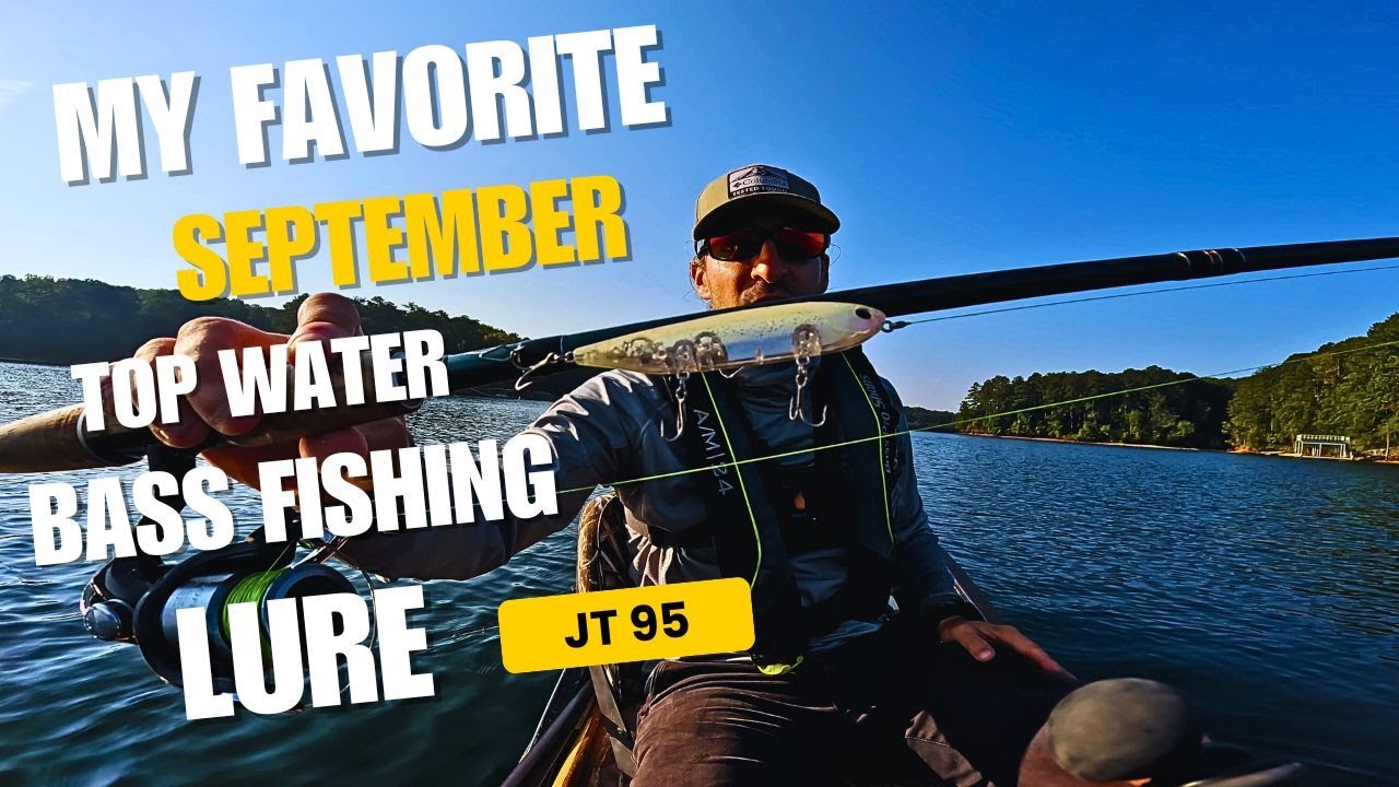 My Favorite September Top Water Bass Fishing Lure (Lake Allatoona) #bassfishing #lakkeallatoona