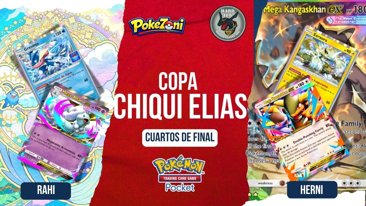 HERNI VS RAHI | Cuartos de final Copa Chiqui Elias | HARD TCG MASTER LEAGUE ARGENTINA
