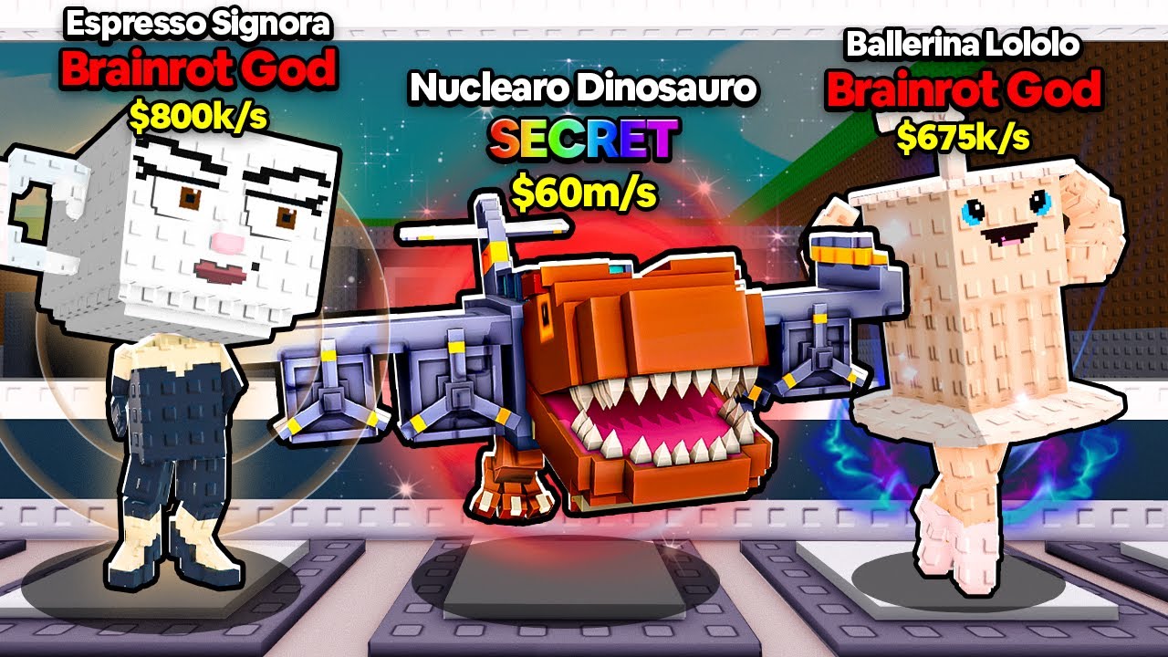 Using INFINITE LUCK to Unlock New RAREST Brainrots in Steal a Brainrot ...