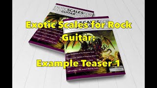 Exotic Scales for Rock Guitar Sample Teaser 1