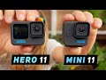 GoPro HERO 11 VS MINI 11 Comparison - Which one to get?! | MicBergsma