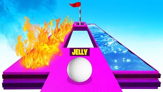 PRO vs. IMPOSSIBLE Golf Skillcourse! (Golf Gang)