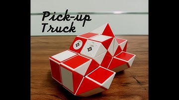 SNAKE CUBE: PICK-UP TRUCK | CAR | (48 wedges)