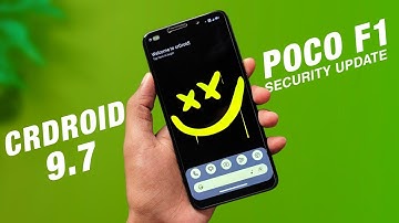 POCO F1 - CrDroid 9.7 Official - Android 13 QPR3 - July Security Update