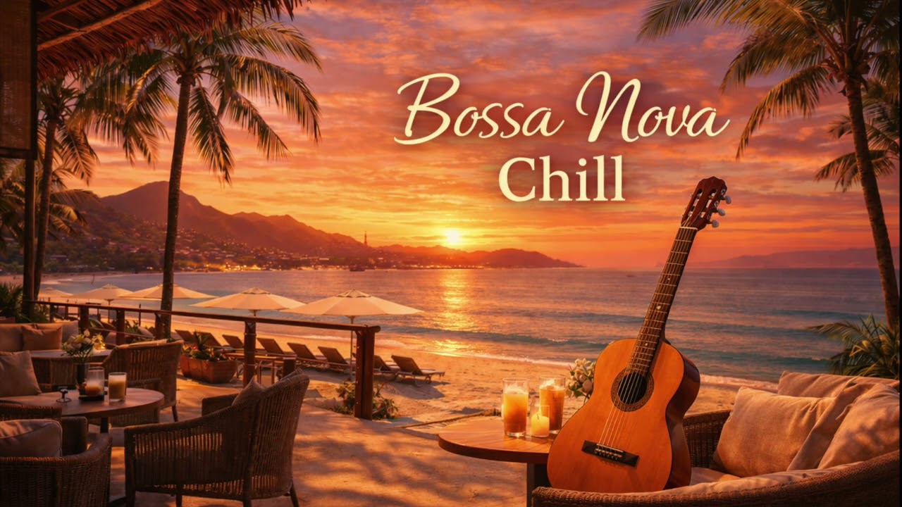 Bossa Nova Chill Relaxing Beach Background Music for Work, Study, Cafe & Summer Vibes (3 Hours)