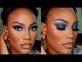 START TO FINISH FULL GLAM MAKEUP TUTORIAL || ONE COLOUR EYESHADOW LOOK.🦋🦋🦋