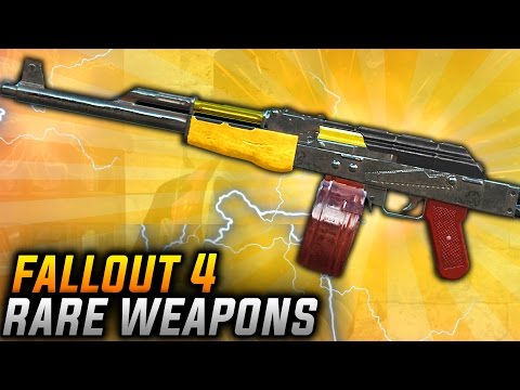 Fallout 4 Rare Weapons - TOP 10 Nuka World DLC Unique & Secret Weapons (BEST NUKA WORLD WEAPONS)