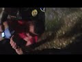 Bodycam: Resisting Suspect Gets Shot As He Pulls Out A Knife.