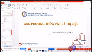 PHCN - Các phương thức vật lý trị liệu (P1)