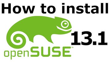 OpenSUSE 13.1 Bottle - how to install with KDE