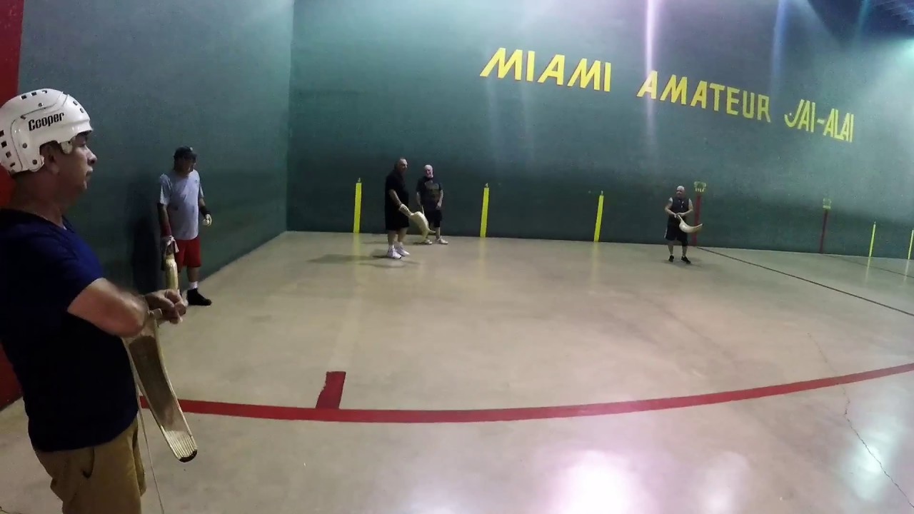 North Miami Amateur jai alai RUBBERBALL Bob 7-14-18 image