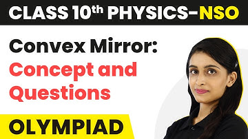 Convex Mirror: Concept & Questions | Class 10 National Science Olympiad (NSO) Physics | NSO 2024-25
