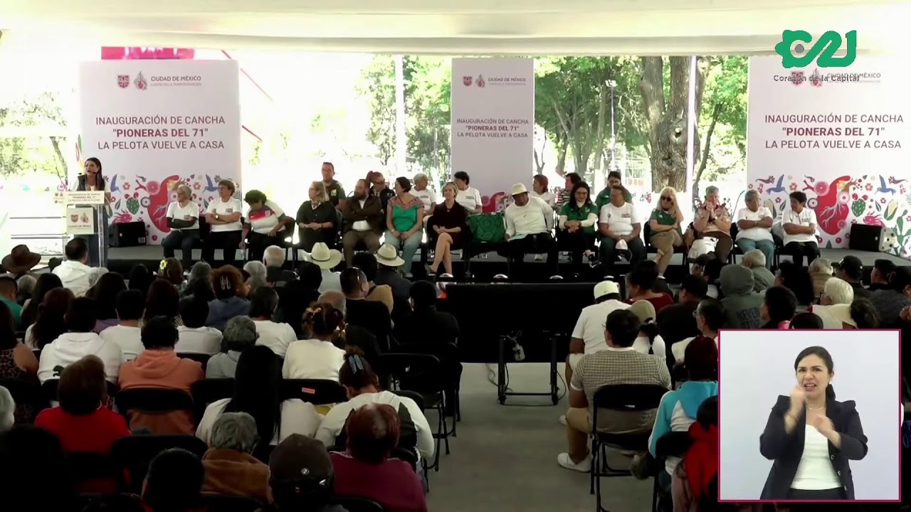 Inauguración cancha 