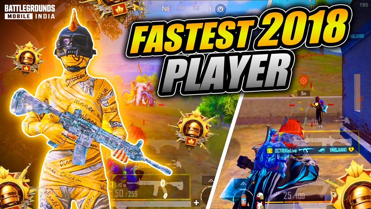 Fastest 2018 Player 🔥 Intense Lobby 1v4 Clutches of Octrix Gaming ...