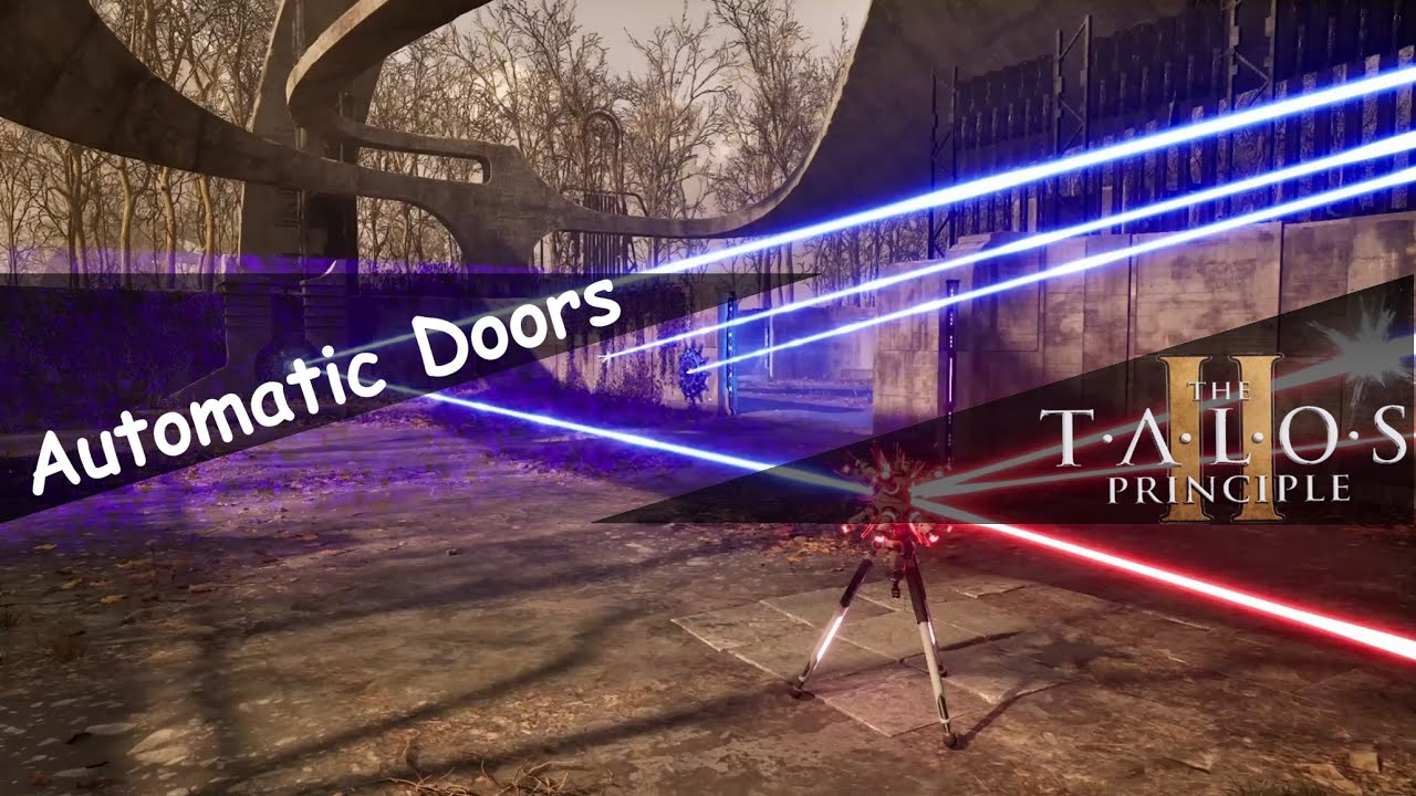 The Talos Principle 2 Solved puzzle: Automatic Doors