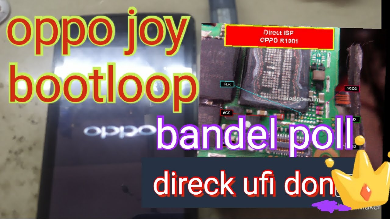 solusi oppo joy r1001 bootloop bandel