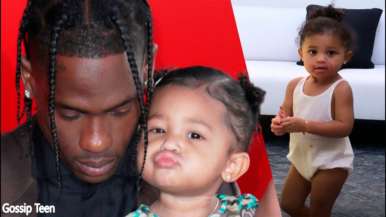 EL TIERNO VIDEO de STORMI al ESCUCHAR CANTAR a TRAVIS SCOTT - YouTube